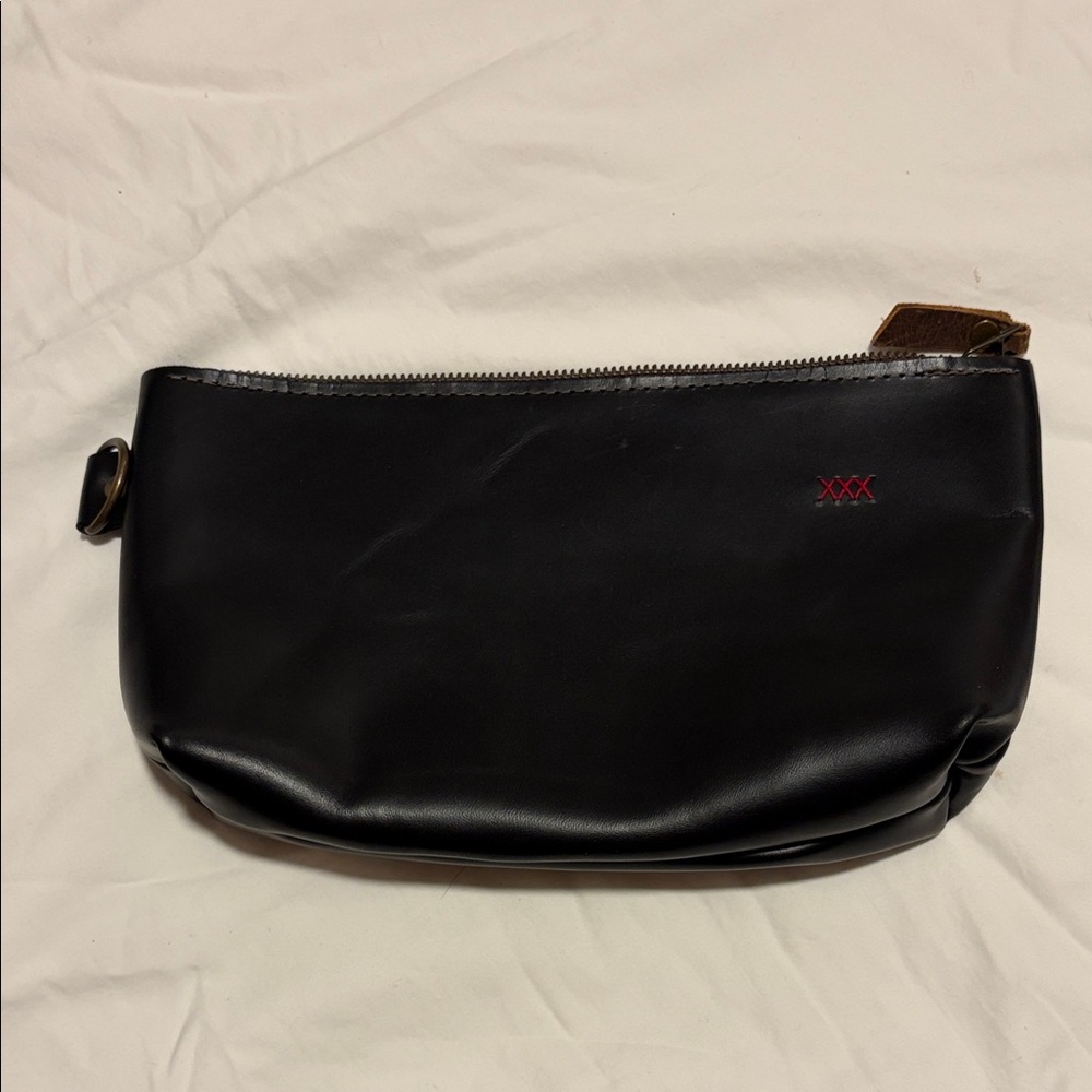 Black Leather Men's Bag